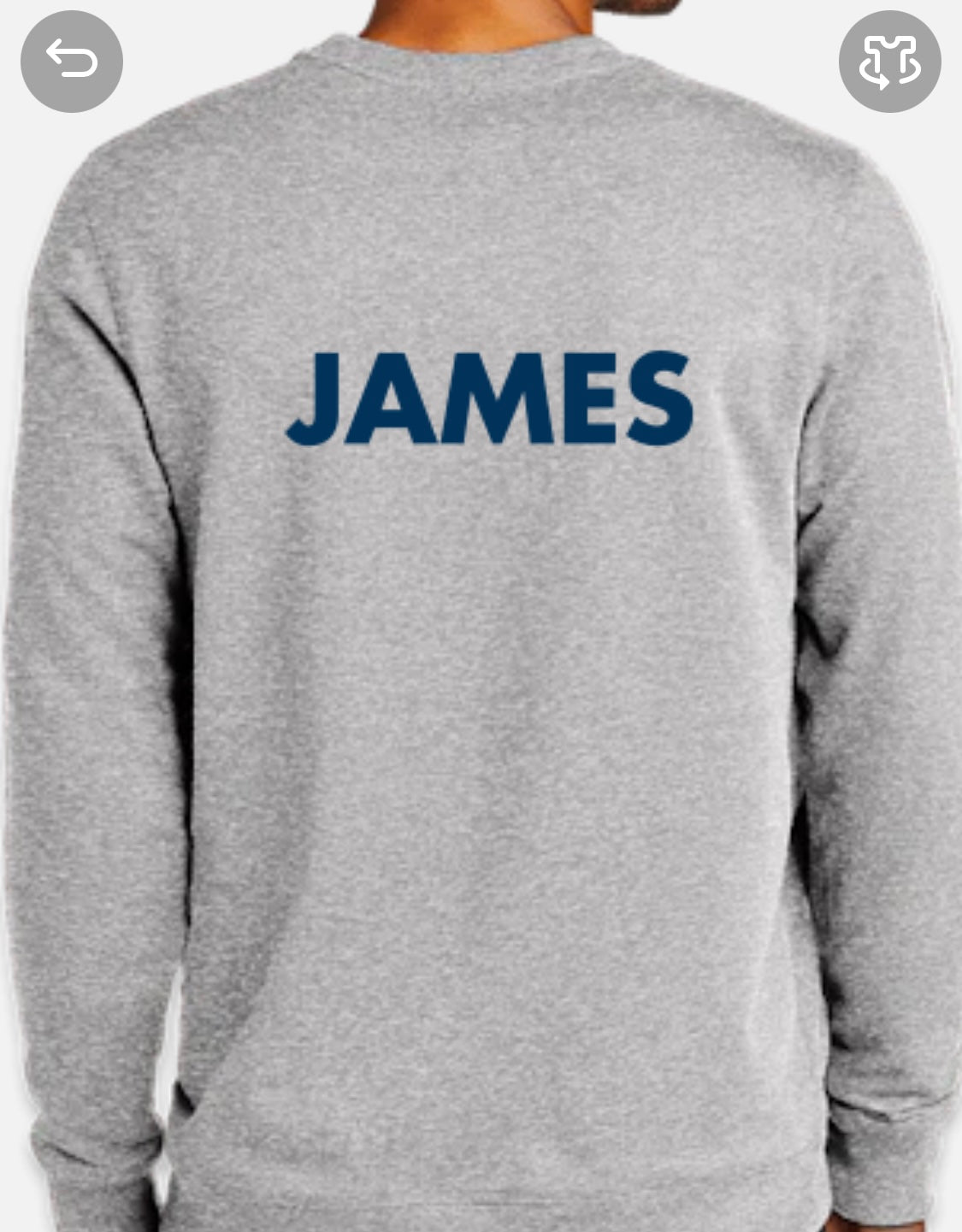 The Hampden Grange's District Re-Fleece Crewneck Sweatshirt