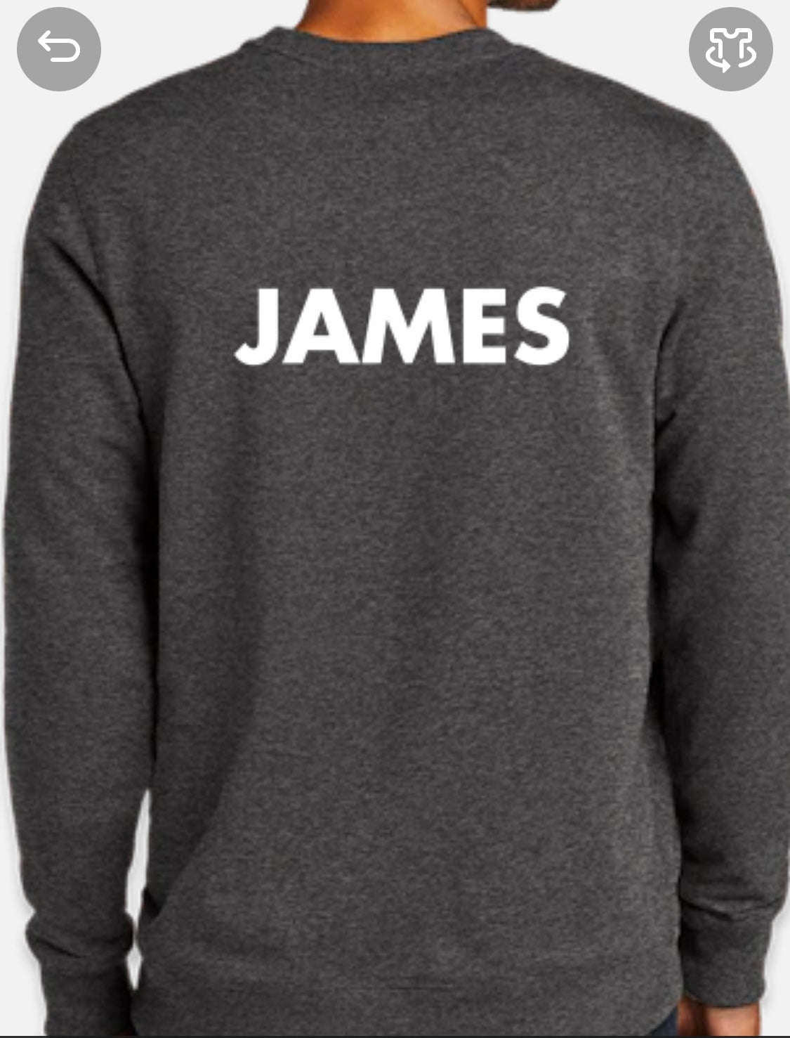 The Hampden Grange's District Re-Fleece Crewneck Sweatshirt